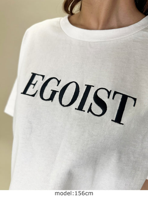 EGOIST刺繍Tシャツ